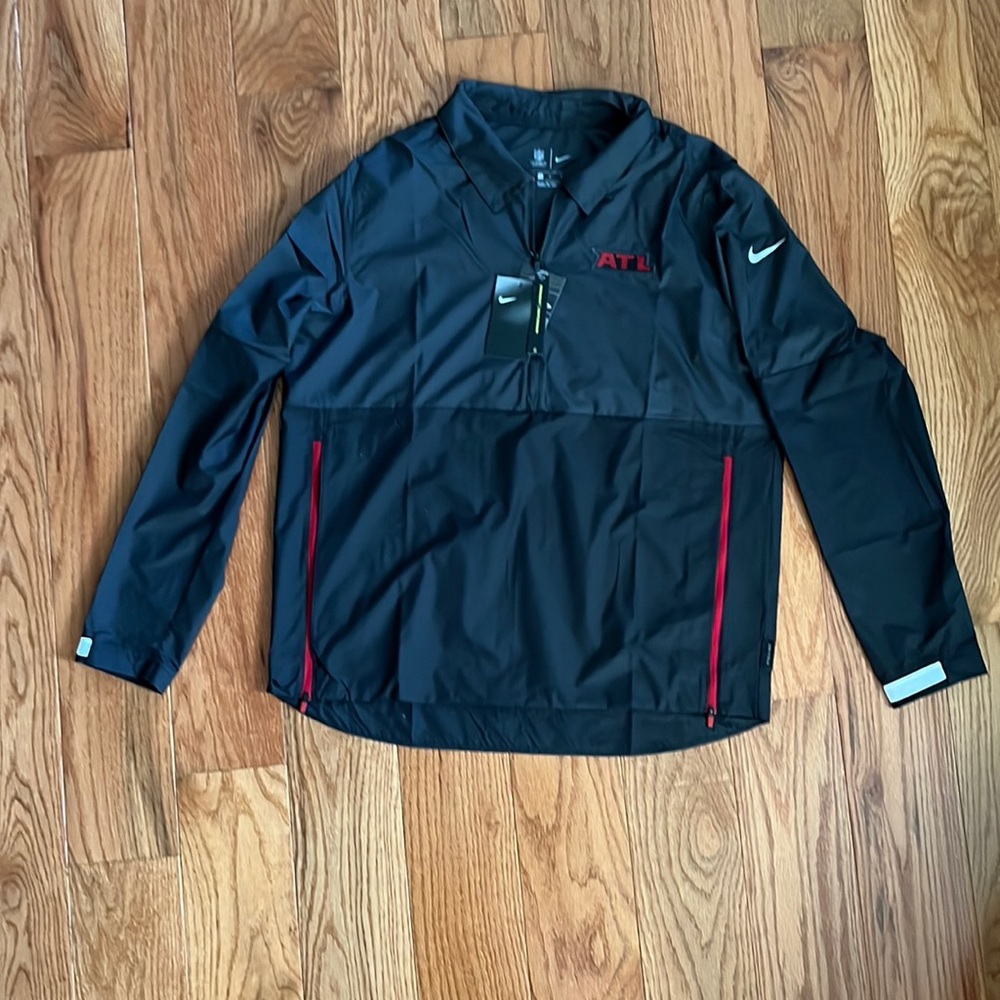Nike Mens Atlanta Falcons Official NFL On-Field Pullover Color: Gray Size: L